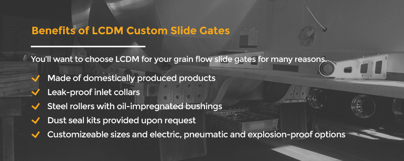 benefits of custom slide gates